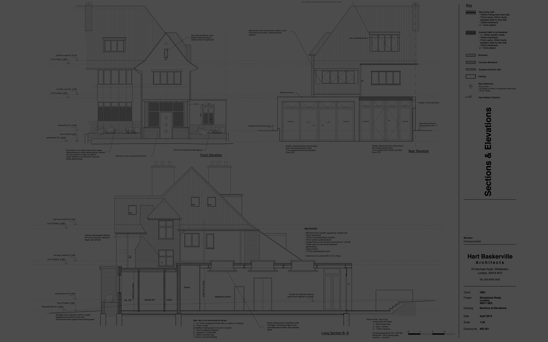 HART BASKERVILLE ARCHITECTS LIMITED logo